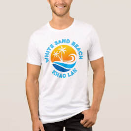 CAMISETA LAK DE PRAIA DE AREIA BRANCA-KHAO