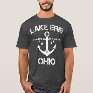 Camiseta LAKE ERIE OHIO Funny Fish Camping Summer Gift