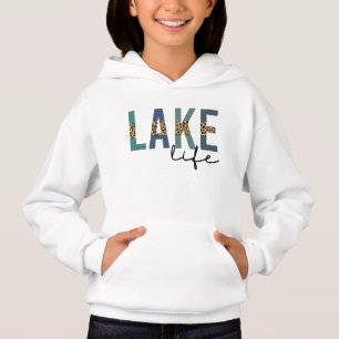 Camiseta Lake Life Cheetah Impressão Tipografia