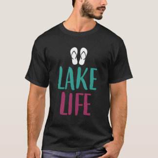 Camiseta Lake Life Chinelos Beach