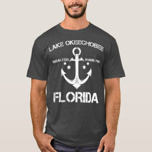 Camiseta LAKE OKEECHOBEE FLORIDA — Campanha de Pesca Engraç
