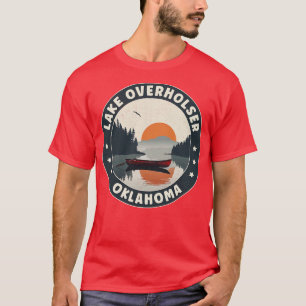 Camiseta Lake Overholser Oklahoma Sunset