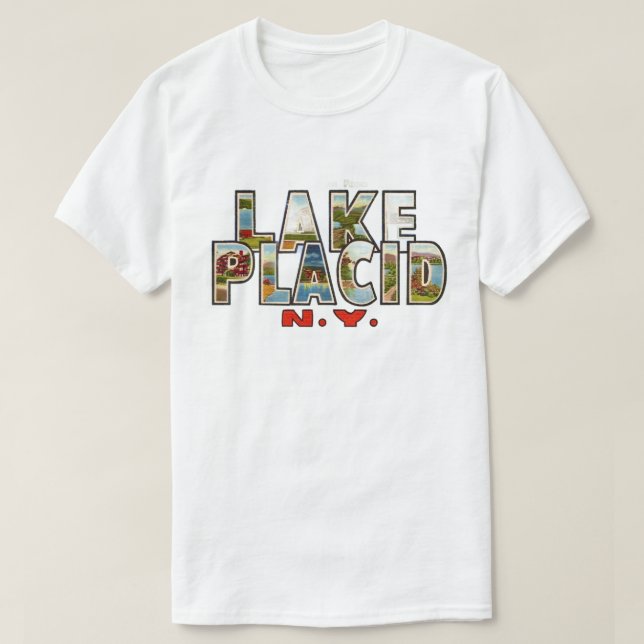 Camiseta Lake Placid T Shirt (Frente do Design)