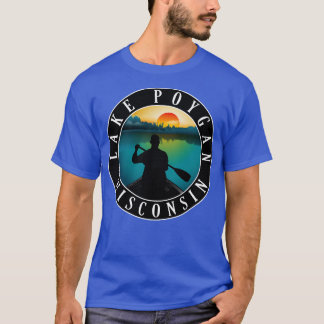 Camiseta Lake Poygan Wisconsin Canoeing