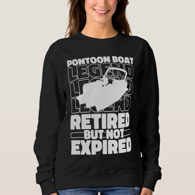 Camiseta Lake Retired Boating  Pontoon Boat (Frente)