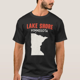 Camiseta Lake Shore Minnesota EUA State America Viagem Minn