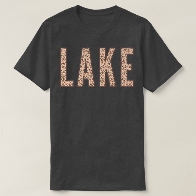 Camiseta Lake Sunshine and boating water at the lake for wo (Frente do Design)