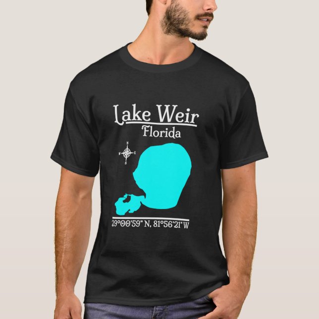 Camiseta Lake Weir Florida Long Sleeve T Shirt (Frente)
