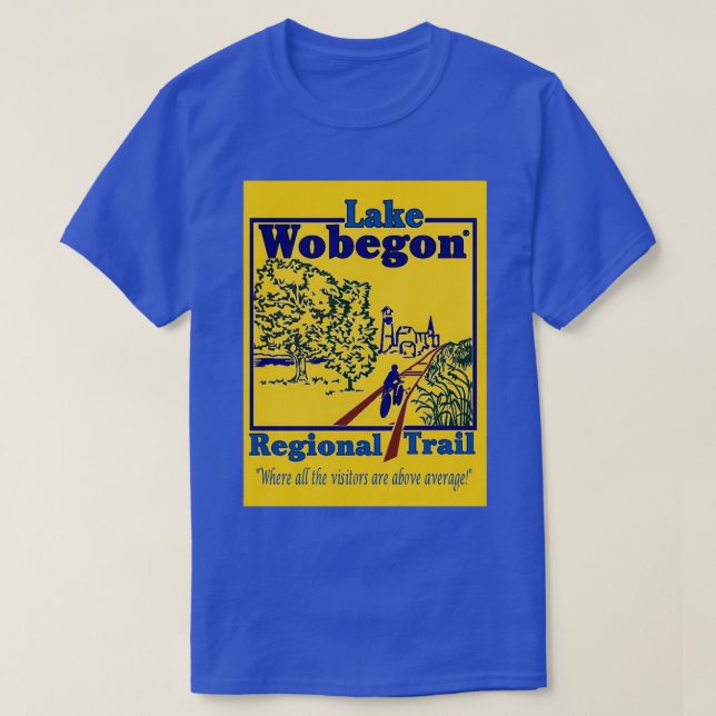 Camiseta Lake Wobegon Trail (Frente do Design)