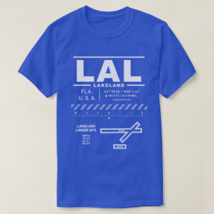 Camiseta Lakeland Linder International Airport LAL T Shirt