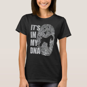 Camiseta Lakeland Terrier DNA Dog Mãe Pai
