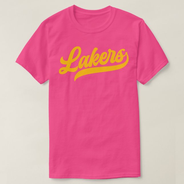 Camiseta Lakers Retro Los Angeles Lakers (Frente do Design)