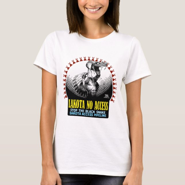 Camiseta Lakota nenhum acesso (Frente)