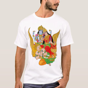 Camiseta Lakshmi Narayan – Roupas Casuais Divinas
