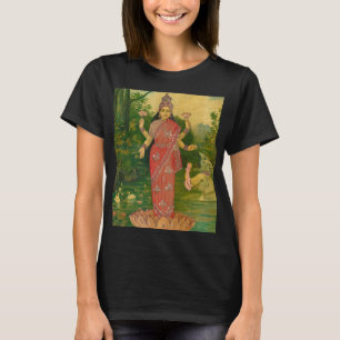 Camiseta Lakshmi por Raja Ravi Varma