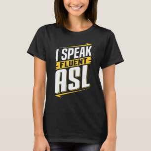 Camiseta LAL Eu Falo LAL Linguagem de Sinais Conscientizaçã