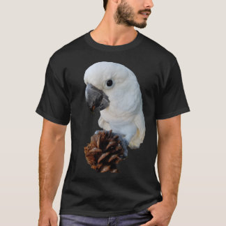 Camiseta Lala o Cockatoo com o Tshirt do preto do cone do