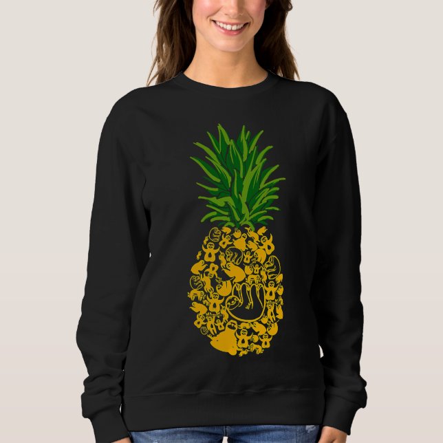 Camiseta Lama de abacaxi de abacaxi (Frente)