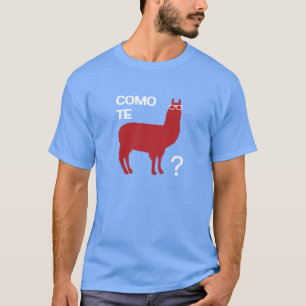 Camiseta Lama de Como Te