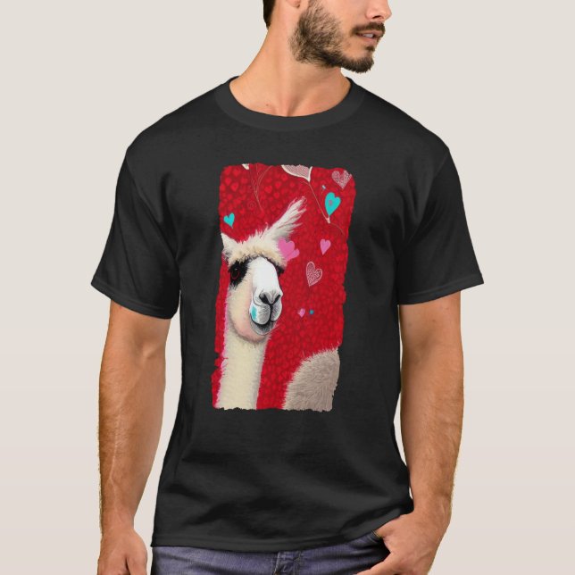 Camiseta Lama do amor 02 (Frente)