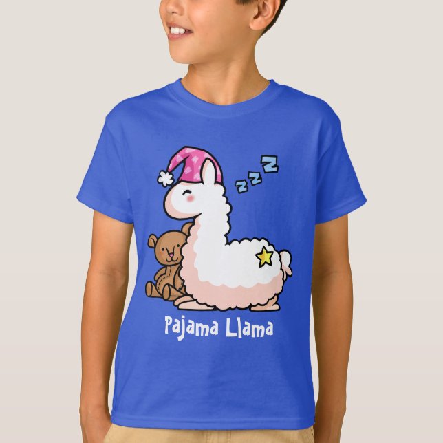 Camiseta Lama do pijama (Frente)
