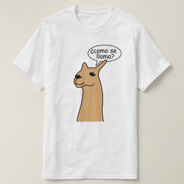 Camiseta Lama do SE de Como (Frente do Design)