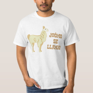 Camiseta Lama do SE de Como?  Que é seu nome?