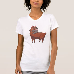 Camiseta Lama e Alpaca