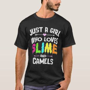 Camiseta Lama E Camelos Para Meninas