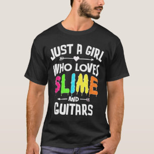 Camiseta Lama E Guitarras Para Meninas