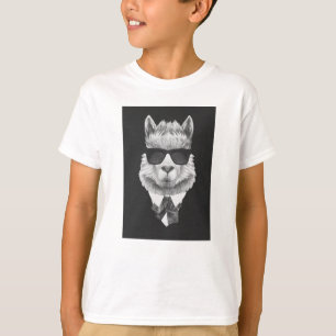 Camiseta Lama elegante