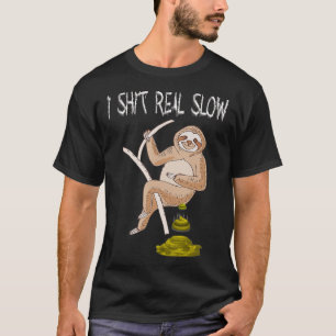 Camiseta Lama Eu Bato Uma Árvore Selvagem Lenta Subindo