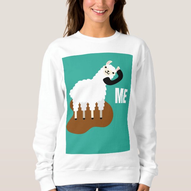 Camiseta lama me (Frente)