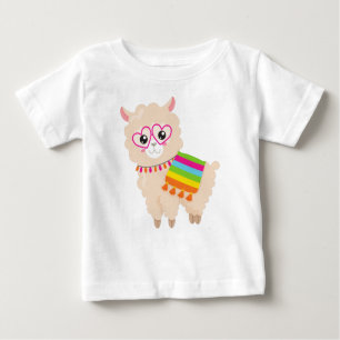 Camiseta Lama mexicano, Cute Llama, Cute Alpaca, Óculos