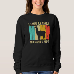 Camiseta Lama Para Crianças Mulheres Alpaca Agricultura