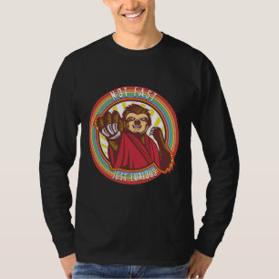 Camiseta Lama preguiçosa não rápida apenas furiosa