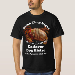 Camiseta Lamb Chop Night Cadaver Dog Bistro Patterson Pub
