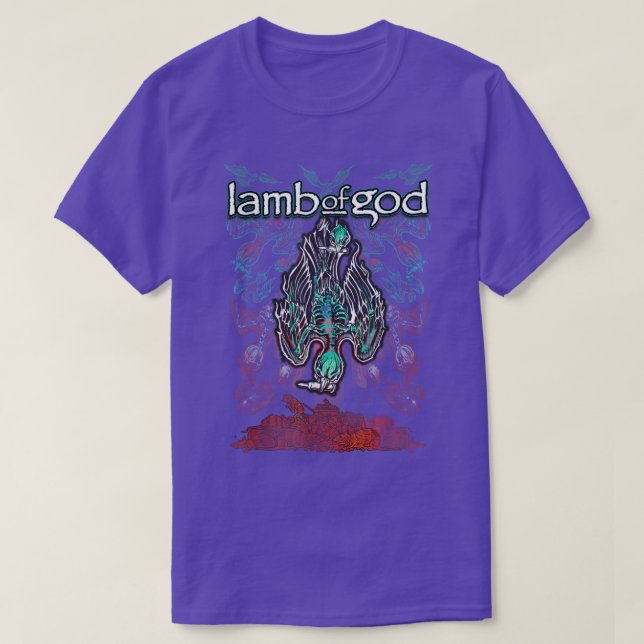 Camiseta Lamb de Deus Ashes do Acordar (Frente do Design)