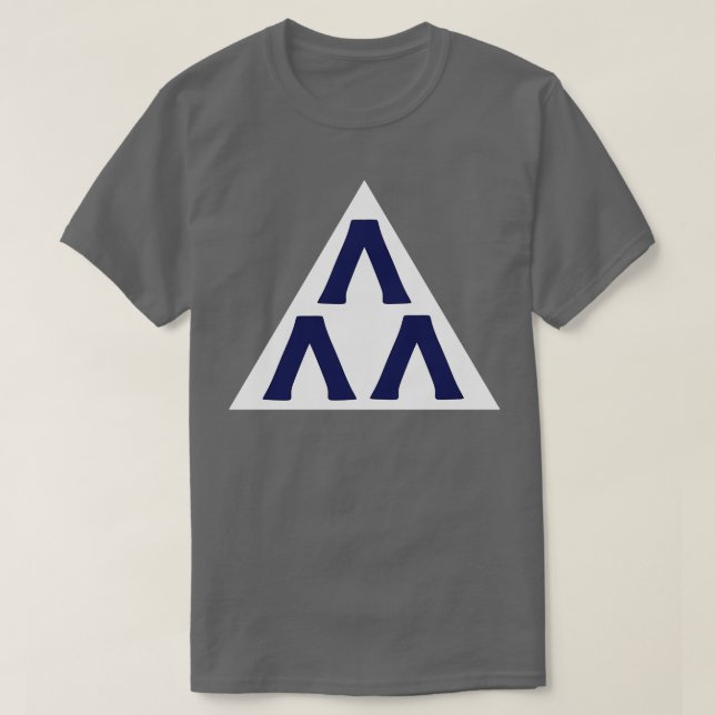 CAMISETA LAMBDA LAMBDA LAMBDA (Frente do Design)