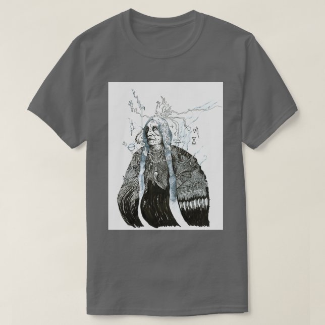 Camiseta Lame Deer Seeker das Visões (Frente do Design)