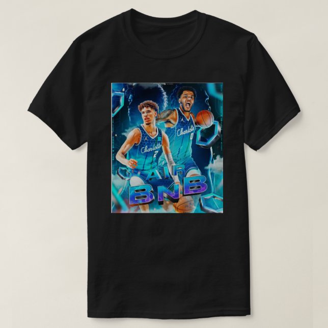 Camiseta LaMelo Ball x Miles Bridges (Frente do Design)