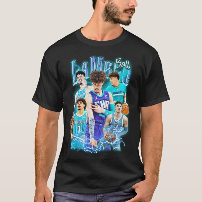 Camiseta LaMelo | Teto de Bootleg de Basquete (Frente)