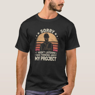 Camiseta Lamentamos o projeto de construção do retro Gerenc