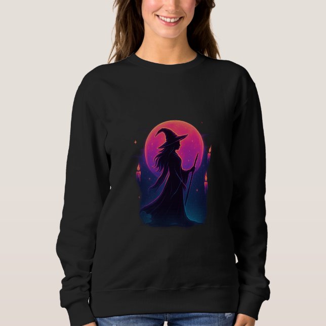 Camiseta Lamento da Bruxa Neon (Frente)