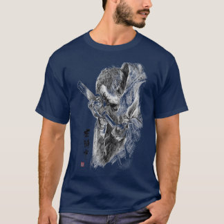 Camiseta Lâmina de Desenho Zatoichi