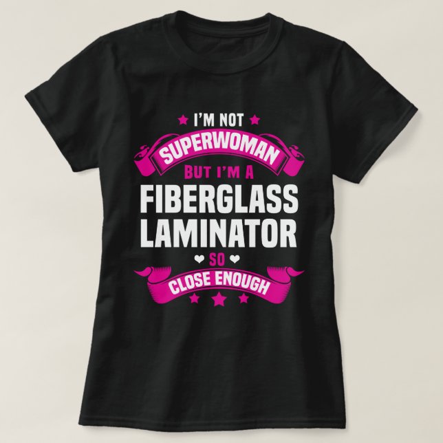 Camiseta Laminador de fibra de vidro (Frente do Design)