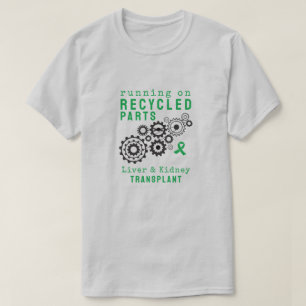 Camiseta Lâminas De Estampas Personalizadas De Peças De Rec