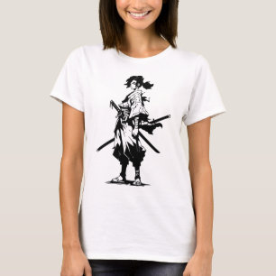Camiseta Lâminas Gêmeas, Coração Feroz (Beleza Anime)