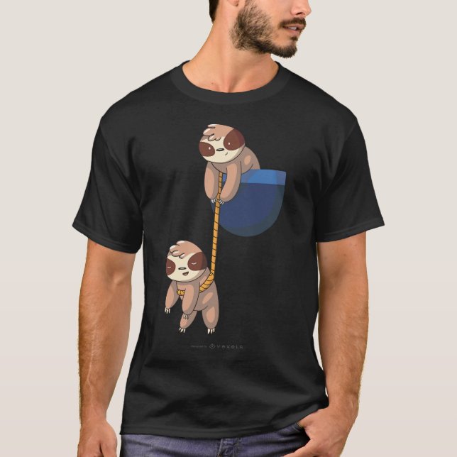 Camiseta Laminhas de bolso (Frente)