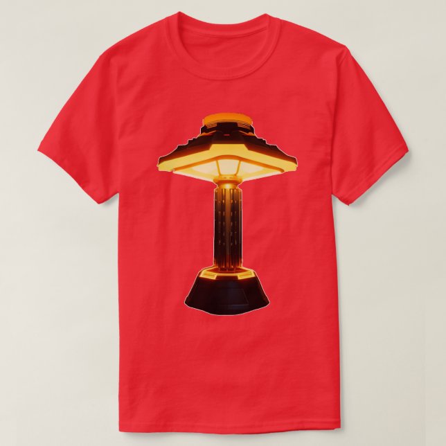 Camiseta lâmpada (Frente do Design)